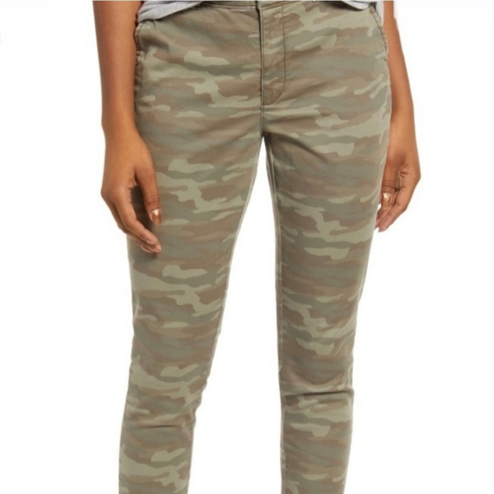 Caslon New Olive Camoflauge Pants Size 4